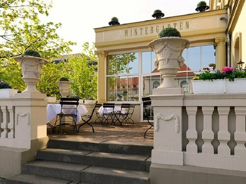 Внешний вид отеля Hotel Kaiserin Augusta в Веймаре, фото 2