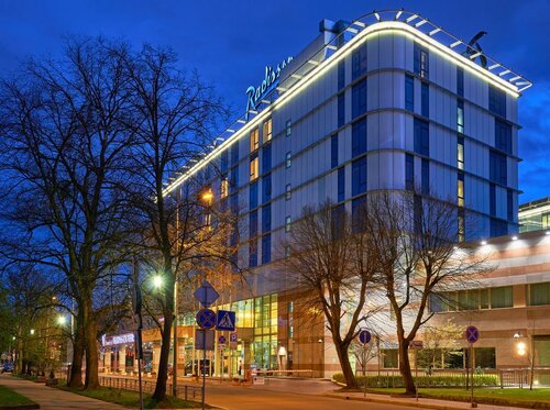 Внешний вид отеля Radisson Blu Hotel, Kaliningrad в Калининграде, фото 1