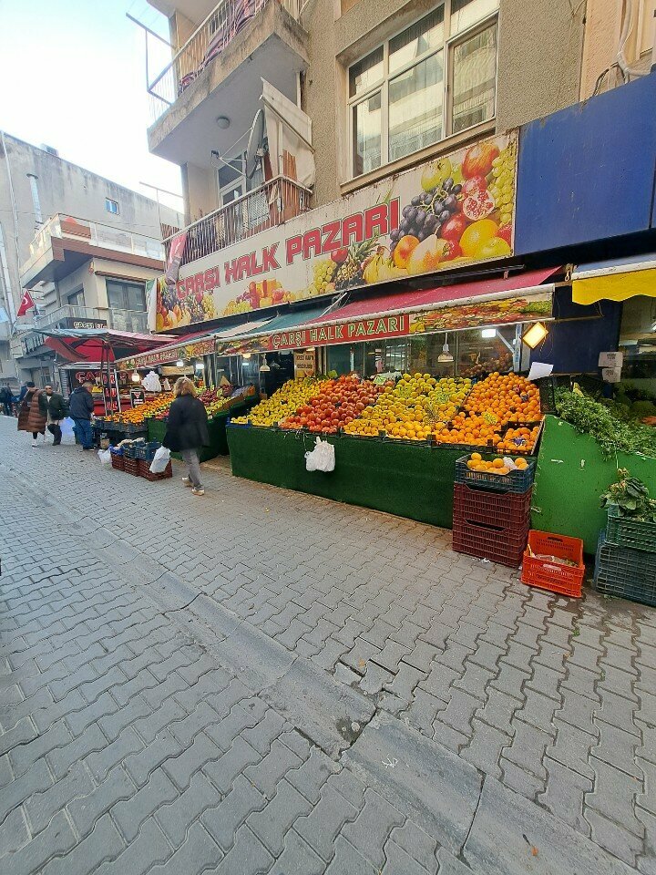 Greengrocery Market Public Bazaar Greengrocer, Izmir, photo