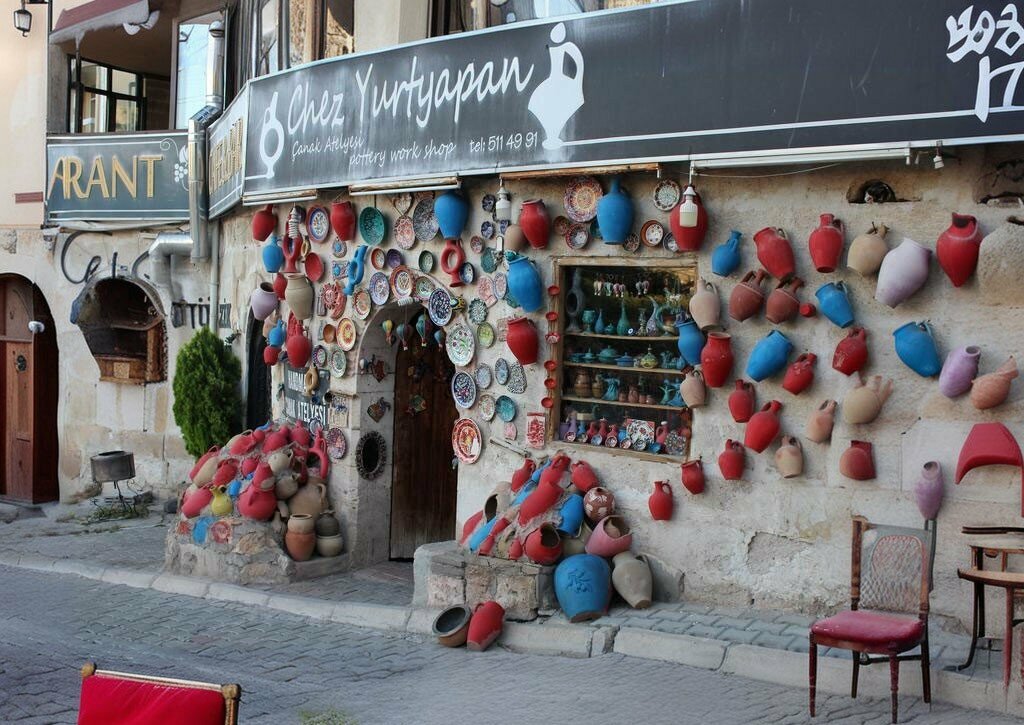 Art supplies and crafts Avanos Anatolian Pottery, Avanos, photo