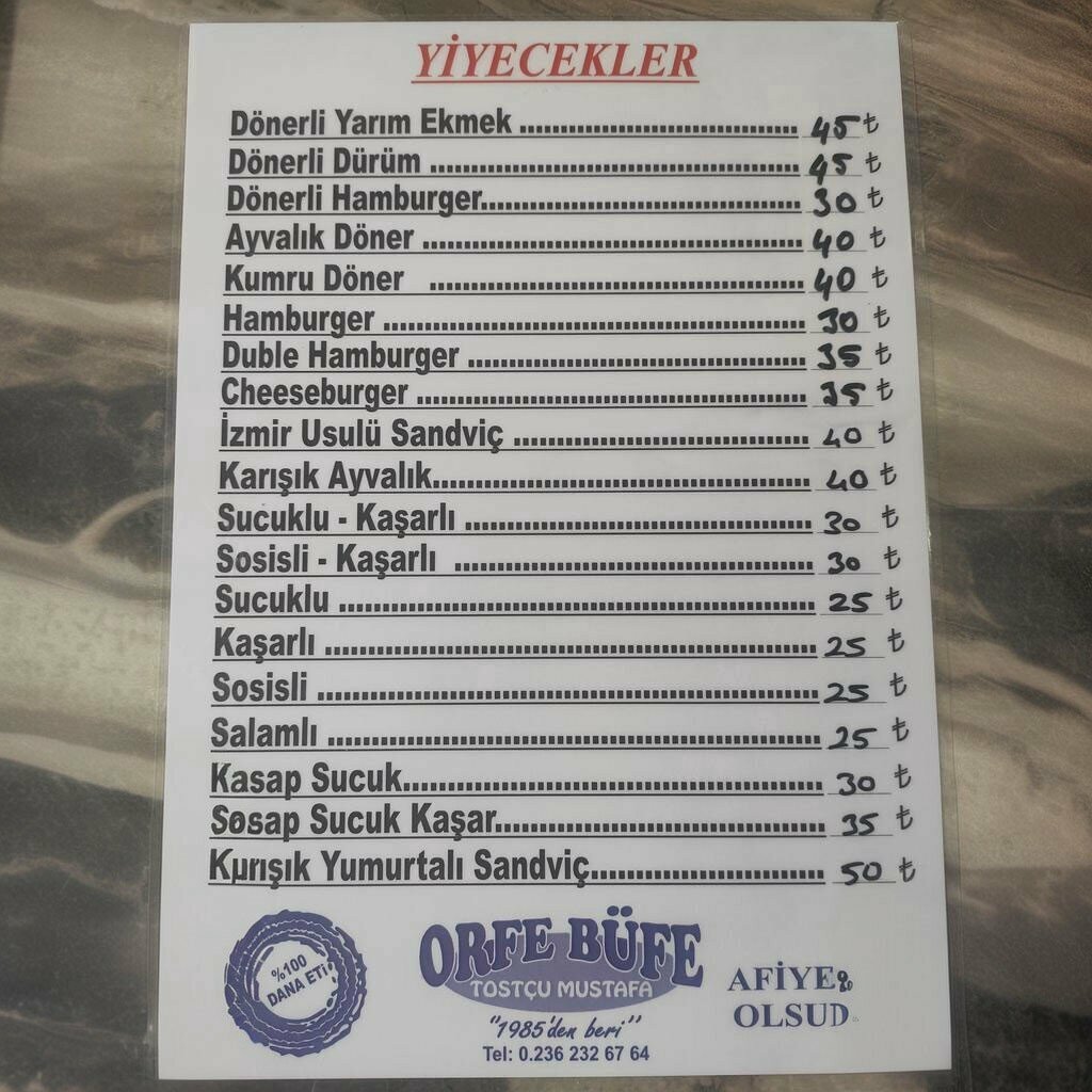 Restaurant Orfe Buffet, Manisa, photo