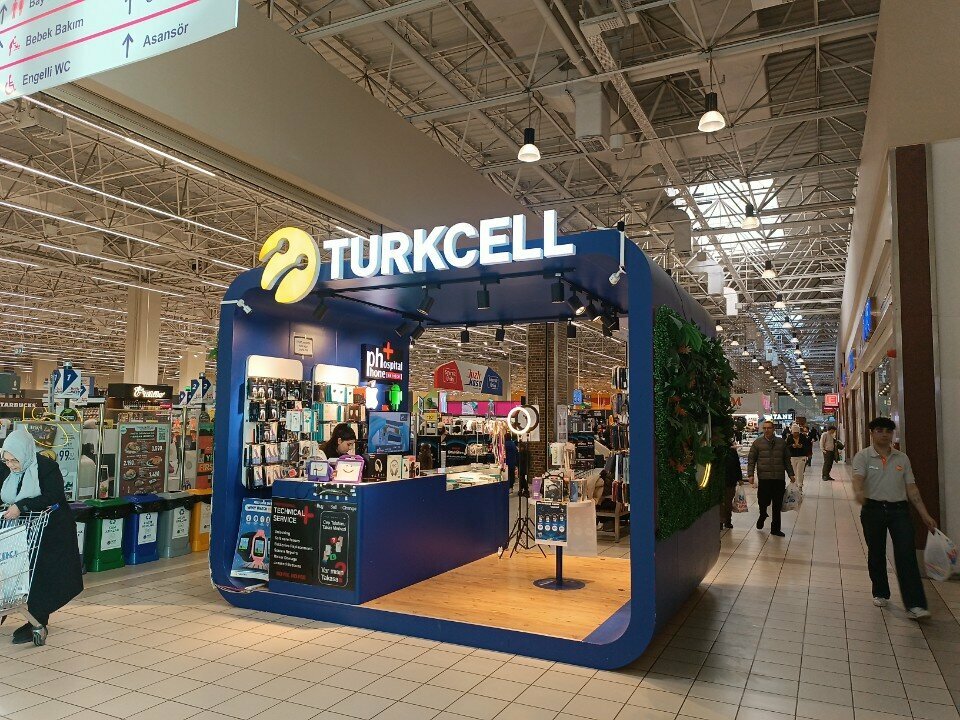 Items for mobile phones Turkcell, Istanbul, photo
