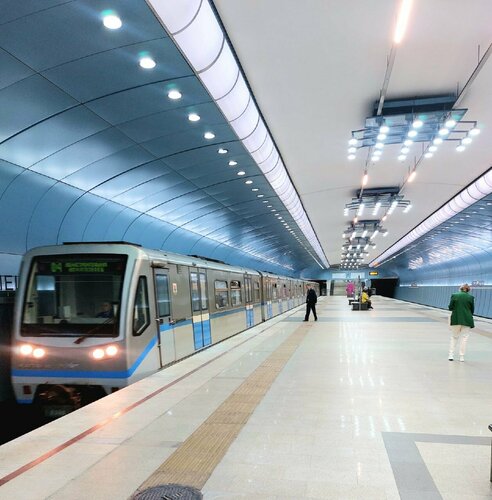 Aviastroitelnaya subway station (Republic of Tatarstan, City of Kazan, Kopylova Street), metro station