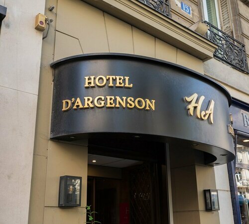 Гостиница Hôtel D'Argenson в Париже