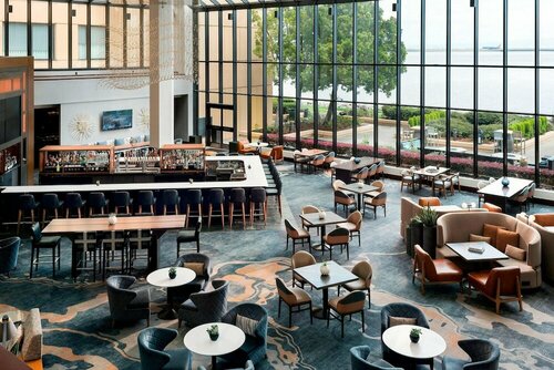 Гостиница San Francisco Airport Marriott Waterfront в Берлингейме