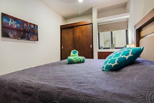 Апартаменты Brand New 1br Ac Beach Rooftop Pool