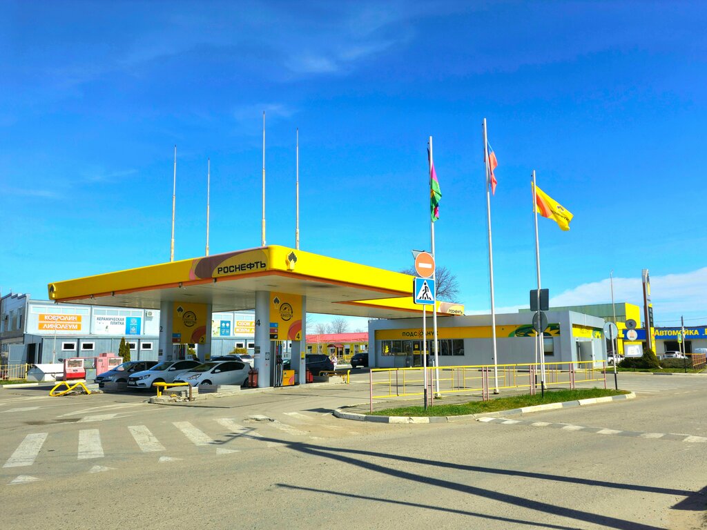 Gas station Rosneft', Krasnodar Krai, photo