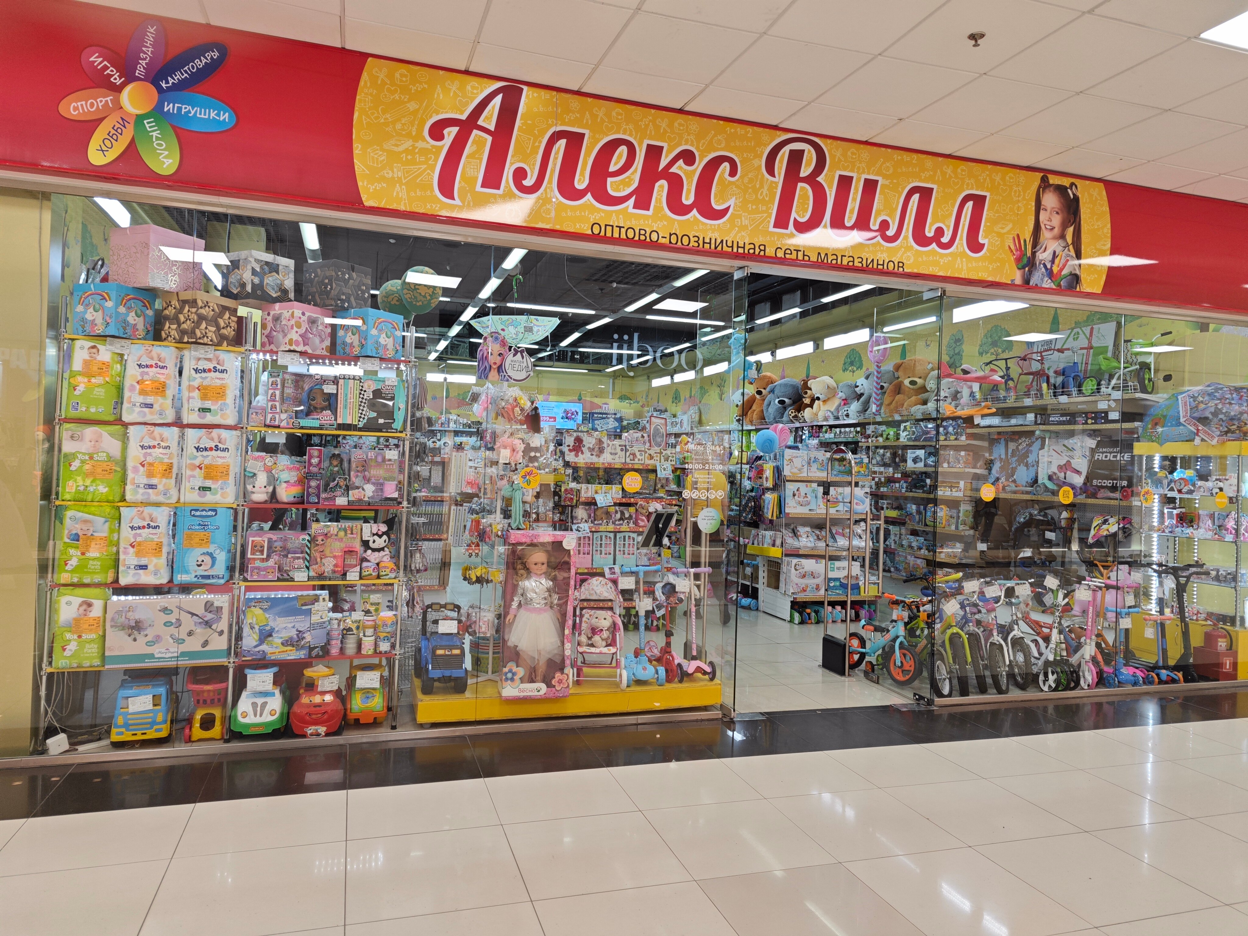 Permanently closed: Алекс Вилл, toys and games, Novosibirsk, Borisa Bogatkova St