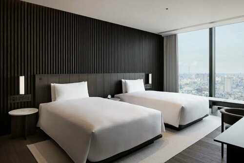 Внешний вид отеля Bellustar Tokyo, A Pan Pacific Hotel в Токио, фото 2