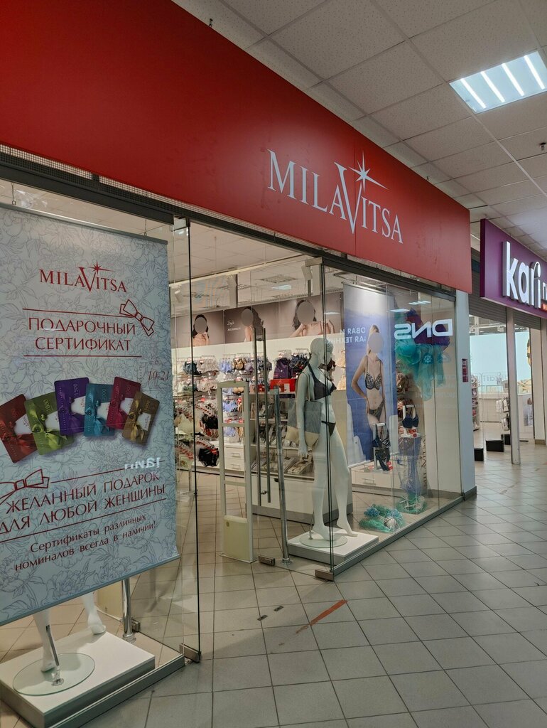 Lingerie and swimwear shop Milavitsa, Tula, photo