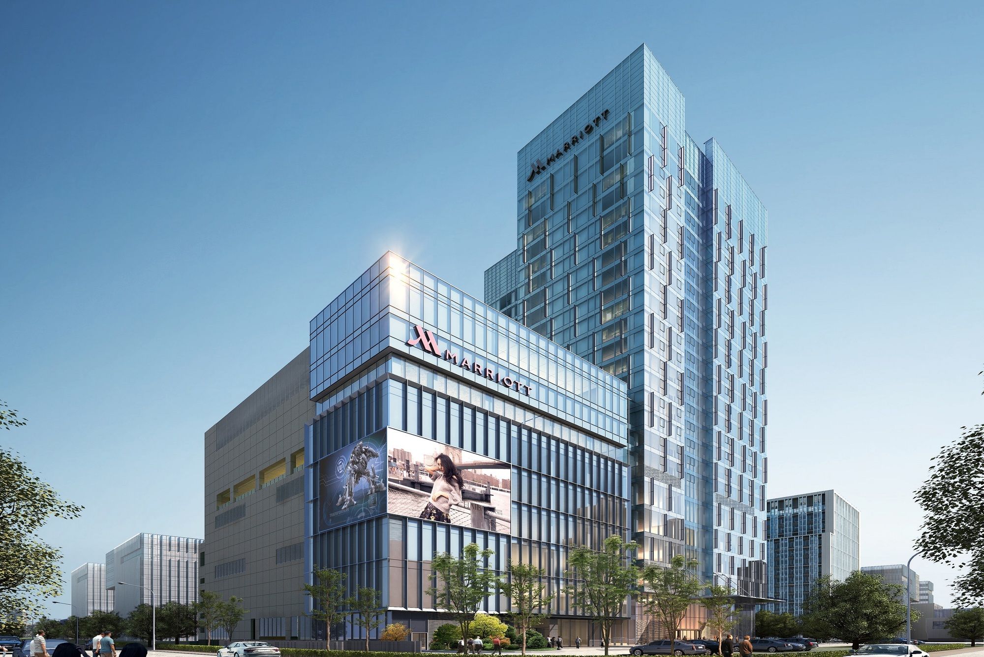 Фото Marriott Nanjing South Hotel