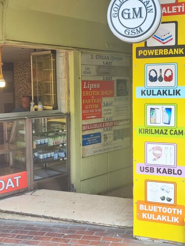 Панорама Lipss Erotic Shop секс шоп Бурса район Османгази  