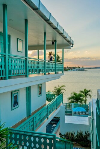 Гостиница Hotel Casa Turquesa во Флоресе
