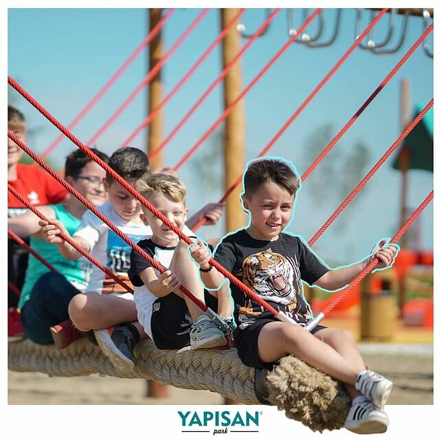 Playground equipment Yapisan Park, Izmir, photo