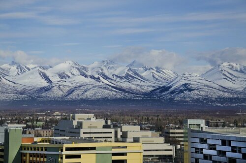 Внешний вид отеля Westmark Anchorage Hotel в Анкоридже, фото 1