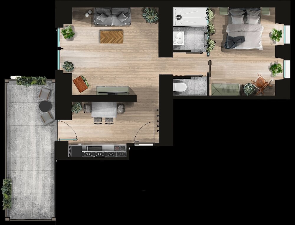 Фото Urban Jungle Apartments