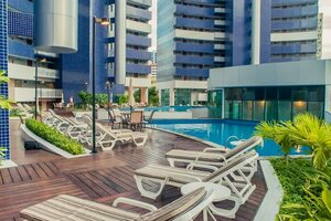 Гостиница Apartamento Vista mar Praia de Iracema