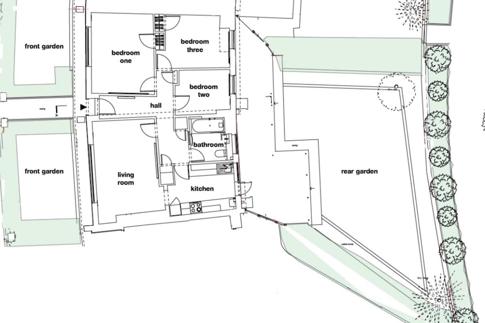 Фото Bright and Spacious Philbeach Garden Apartment