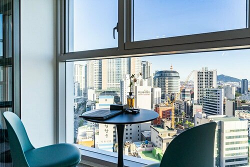 Гостиница Allzip Archieve4H Residence hotel Busan в Пусане