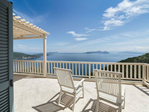 Гостиница Modern Villa in Vasiliki with Swimming Pool & Hot Tub