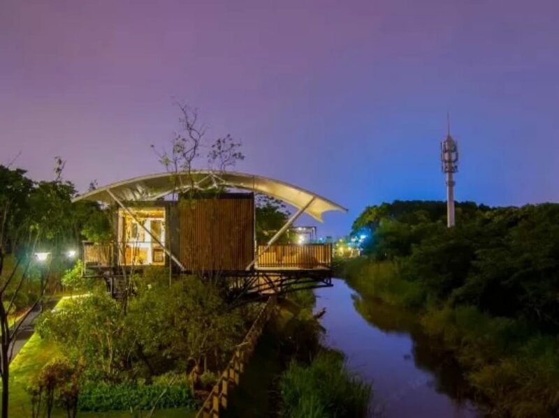 Гостиница Lin Jia Camping Site Shanghai в Шанхае