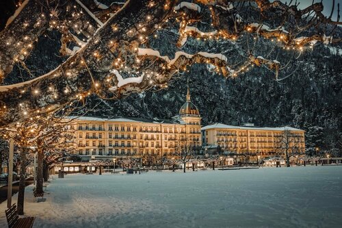 Гостиница Victoria Jungfrau Grand Hotel & SPA в Интерлакене