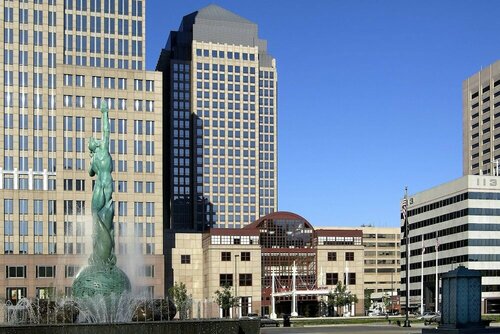 Гостиница Cleveland Marriott Downtown at Key Tower в Кливленде