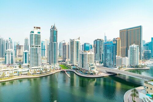 Апартаменты Marina View Luxury 2br Apartment - Sbl в Дубае