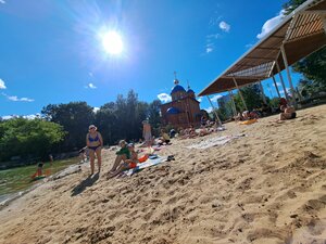 Plyazh Komsomolskoye ozero (Republic of Tatarstan, City of Kazan, Sovetskiy City Administrative District), beach