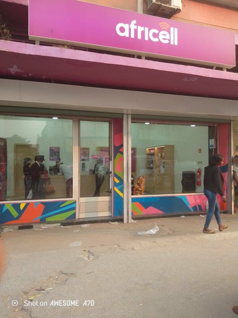 Mobile phone store Africell, Loanda, photo