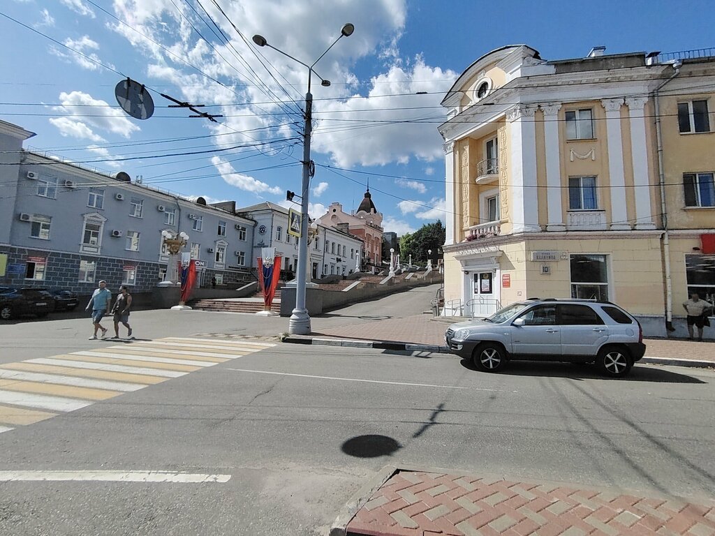 Landmark, attraction Дом жилой с аптекой, 1948 год, Bryansk, photo