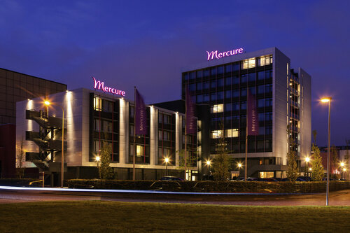 Внешний вид отеля Mercure Hotel Groningen Martiniplaza в Гронингене, фото 5