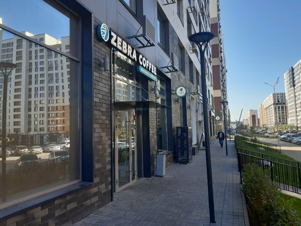 Coffee shop Zebra Coffee, Astana, photo