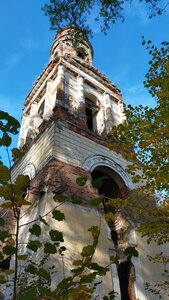 Колокольня церкви князя Владимира (Tver Region, Bezhetskiy munitsipalny okrug, selo Chizhovo), landmark, attraction