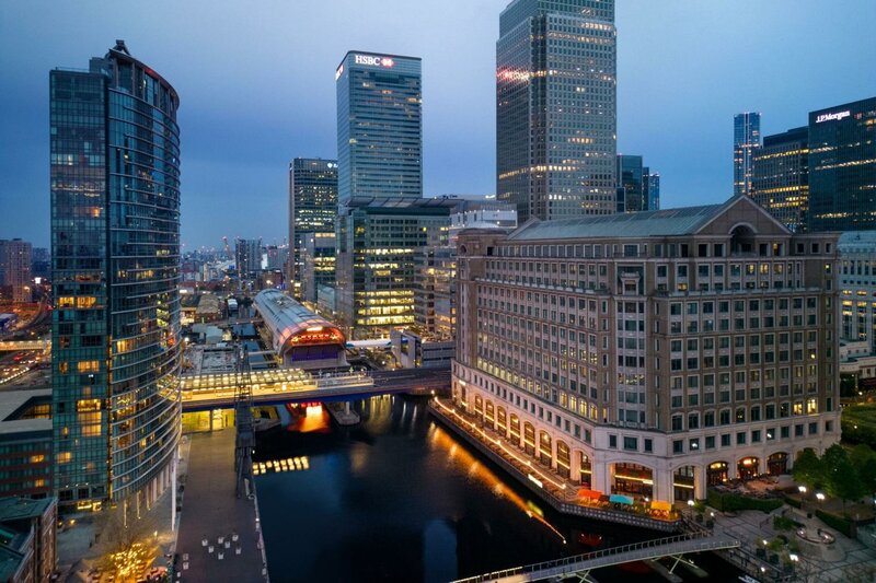 Гостиница London Marriott Hotel Canary Wharf в Лондоне