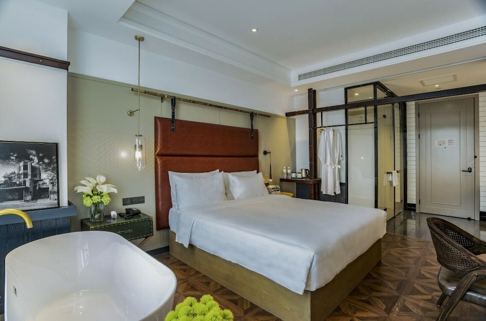 Фото Manxin Hotel Qingdao Zhanqiao