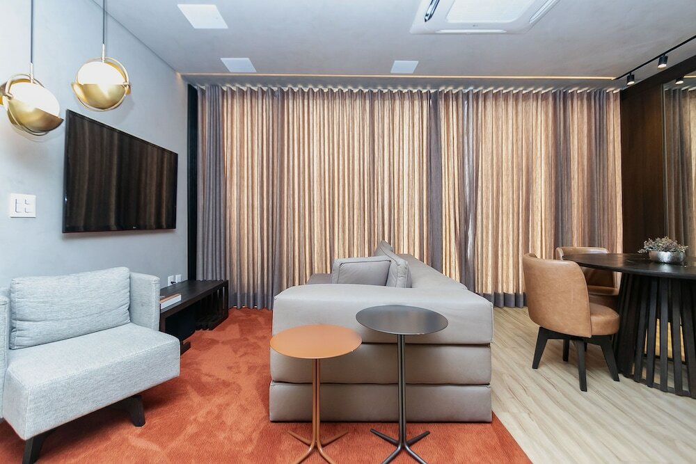 Фото Loft alto padrão com varanda