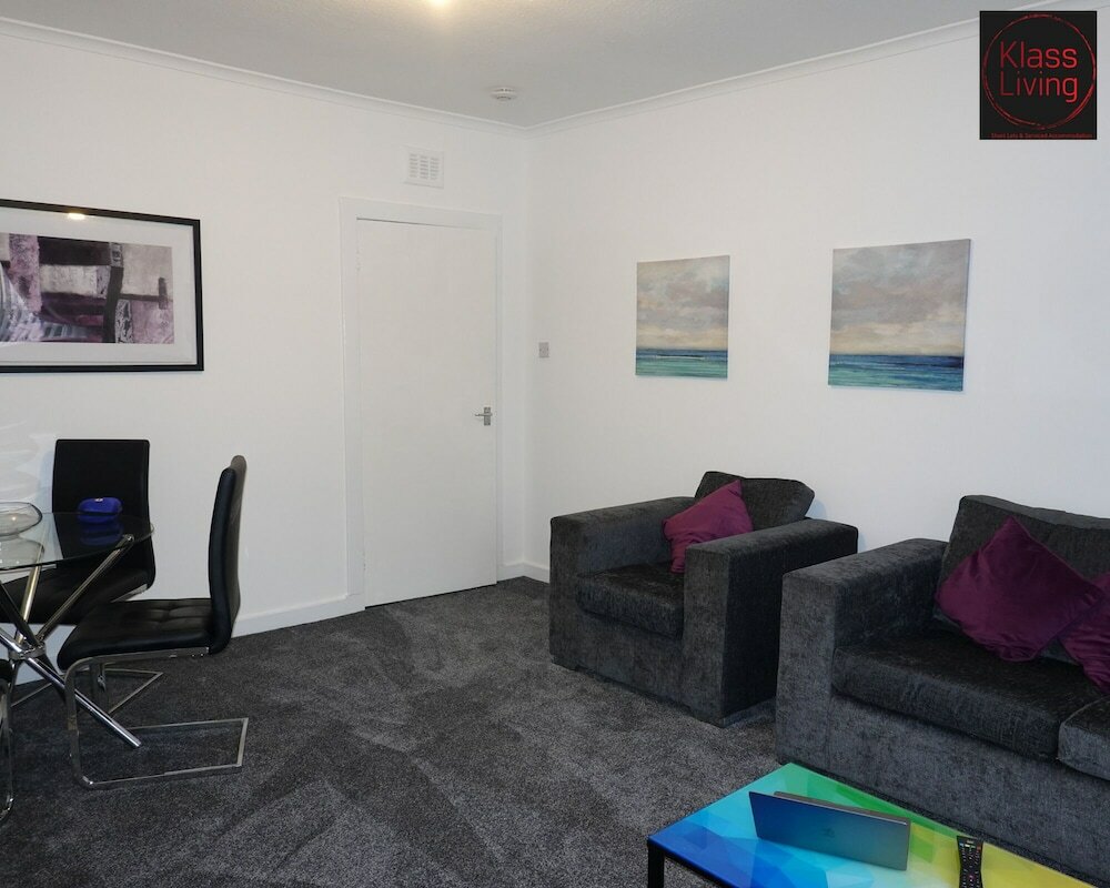 Фото One Bedroom Apartment by Klass Living Serviced Accommodation Blantyre - Welsh Drive Apartment with Wifi