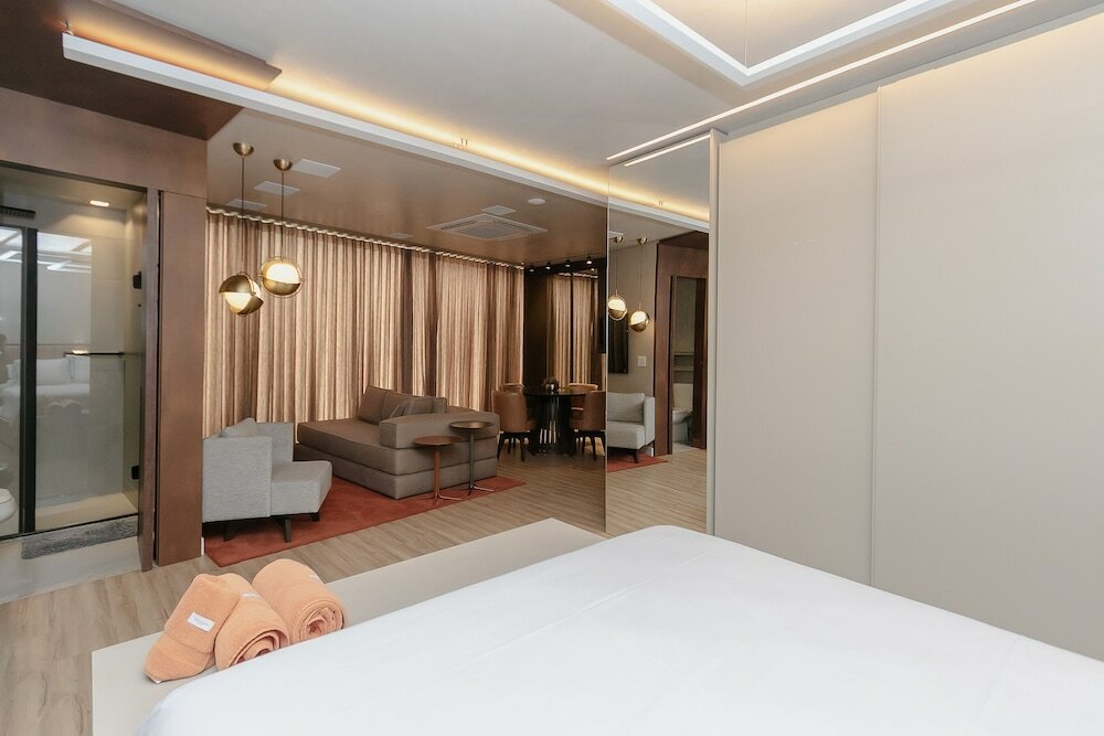 Фото Loft alto padrão com varanda