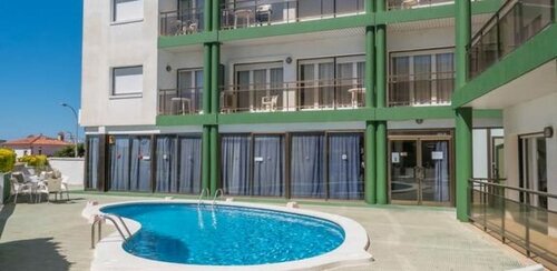 Гостиница Apartamento climatizado cerca de Water World в Льорет-де-Маре