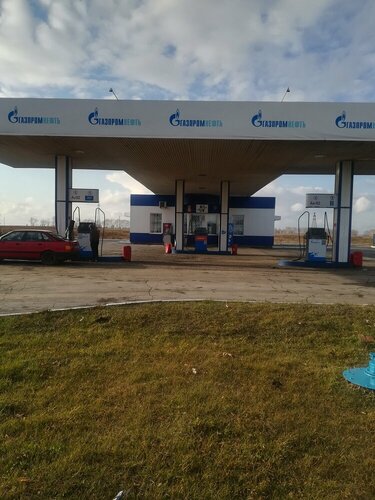 Gas station Gazpromneft, Novosibirsk Oblast, photo