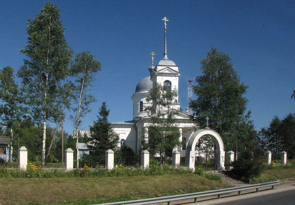 كنيسة أرثوذكسية Preobrazheniya Gospodnya v Kuzhenkino Church ، مقاطعة تفير، صورة