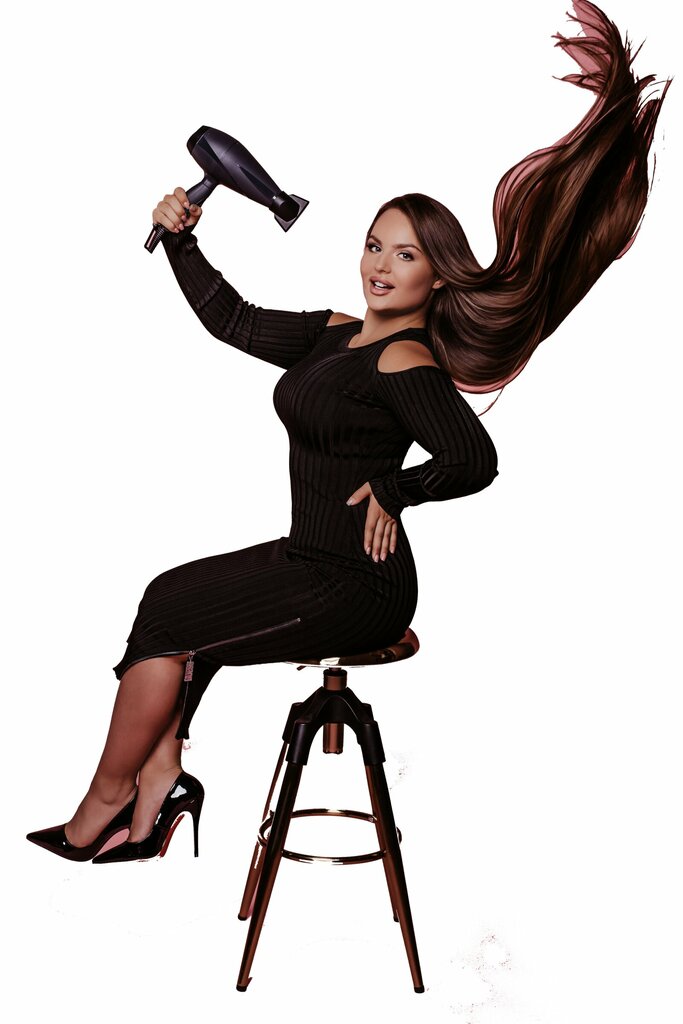 Hairdresser Cinamona, hair extensions center, Dubai, photo