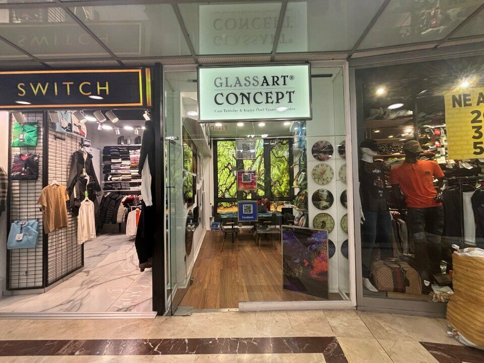 Industrial enterprise Glass Art Concept, Ankara, photo