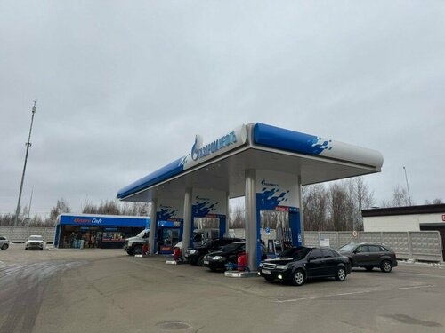 Gas station Gazpromneft, Chernogolovka, photo