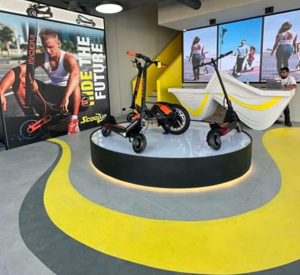 Electric transport store ScootUp, Dubai, photo