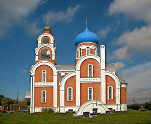 Церковь Рождества Богородицы (Курская область, Суджанский район, село Гуево), православный храм в Курской области