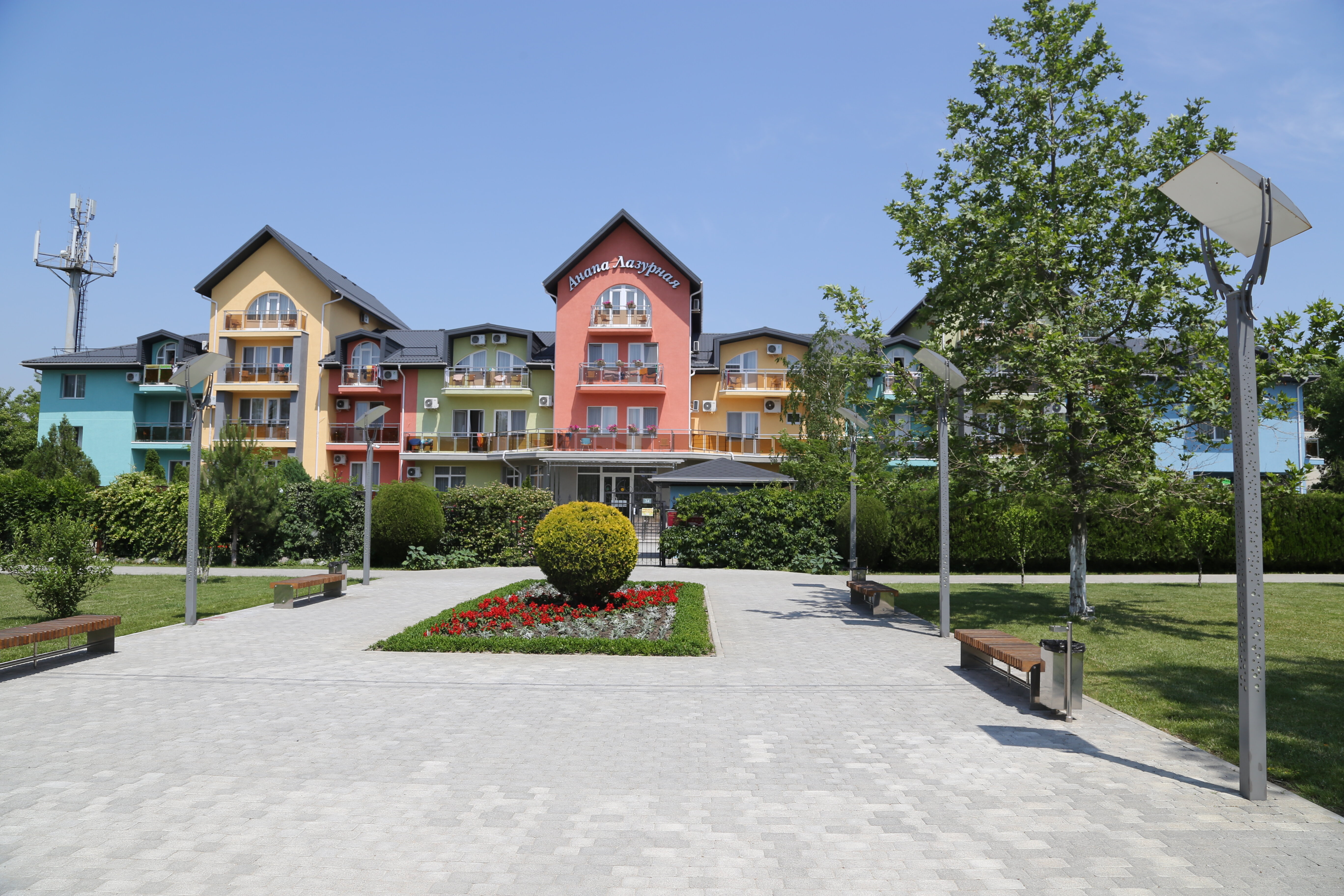 Фото Пансионат Анапа-Лазурная