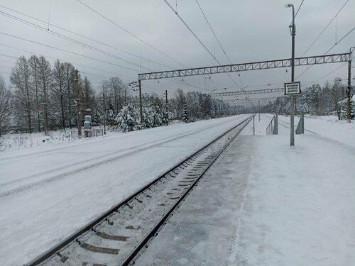 Железнодорожная станция Малукса, Санкт‑Петербург и Ленинградская область, фото