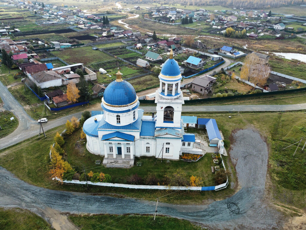 Православный храм Церковь иконы Божией Матери Знамение в Воскресенском, Челябинская область, фото